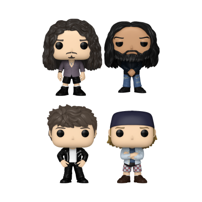 Funko POP! Rocks Soundgarden Chris Cornell / Kim Thayil / Ben Shepherd / Matt Cameron 4 Pack