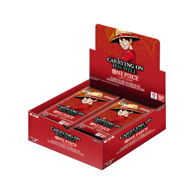 Caixa Completa One Piece Card Game Carrying on His Will OP-13 (Em Inglês)