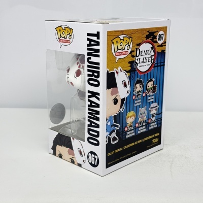 * 2ª MÃO * Funko POP! Animation Demon Slayer Tanjiro Kamado With Mask #867 SE