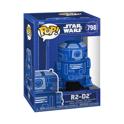 Funko POP! Star Wars R2-D2 (Blueprint) #798