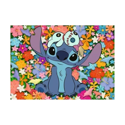 Puzzle Disney Stitch Stitch and Scrump 1000 Peças Ravensburger