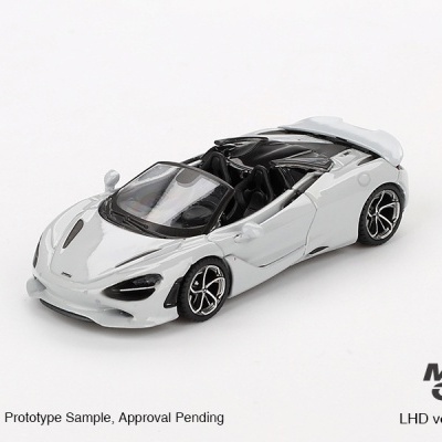 Diecast 1:64 McLaren 750S Spider Cirrus Grey - Mini GT