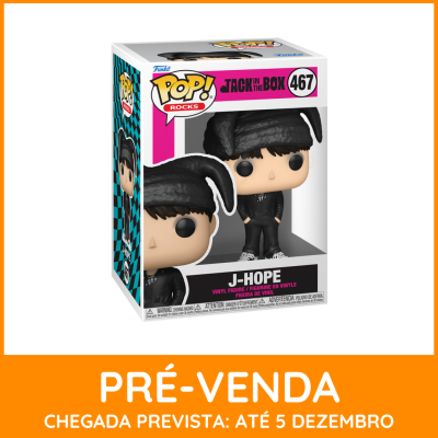 * EM PRÉ-VENDA ONLINE * Funko POP! Rocks BTS Jack in the Box J-Hope #467
