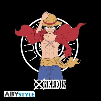 T-Shirt One Piece Luffy New World ABYstyle The Fan Experience (Disponível em Vários Tamanhos)