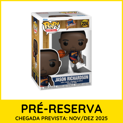 * PRÉ-RESERVA * Funko POP! Basketball NBA Golden State Warriors Jason Richardson #224