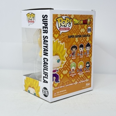 * 2ª MÃO * Funko POP! Animation Dragon Ball Super Super Saiyan Caulifla #816