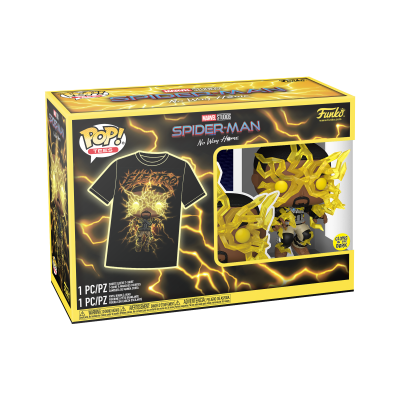 Funko POP! Tees Marvel Studios Spider-Man No Way Home Electro