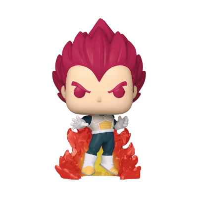 Funko POP! Animation The Movie Dragon Ball Super Broly Super Saiyan God Vegeta #1868 Chalice Collectibles Exclusive