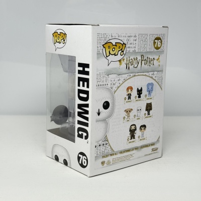 * 2ª MÃO * Funko POP! Harry Potter Hedwig #76 Flocked SE