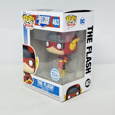 * 2ª MÃO * Funko POP! DC Super Heroes Justice League Flash #463 SE