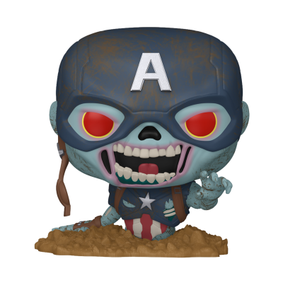Funko POP! Marvel Zombies Zombie Captain America #1554