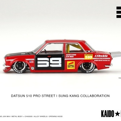 Diecast 1:64 Datsun Pro Street SK510 Red - Mini GT