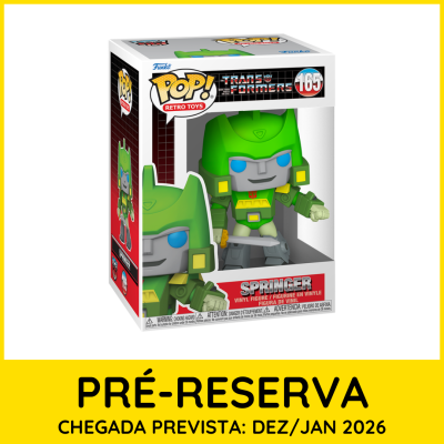 * PRÉ-RESERVA * Funko POP! Retro Toys Transformers Springer #165
