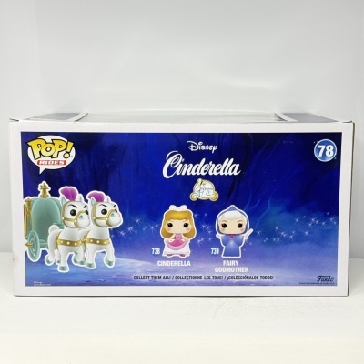 * 2ª MÃO * Funko POP! Rides Disney Cinderella Cinderella's Carriage #78
