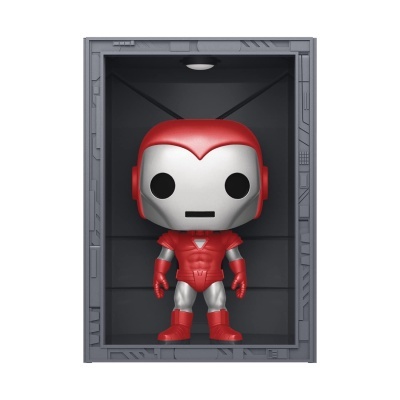 Funko POP! Deluxe Marvel Hall Of Armor: Iron Man Model 8 Silver Centurion #1038 Special Edition