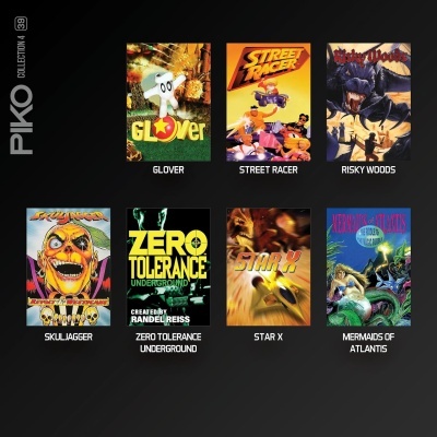 Cartucho com Jogos Piko Interactive Collection 4 Blaze Evercade #39