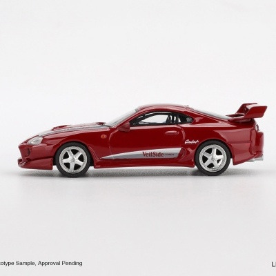 Diecast 1:64 Toyota Supra MK4 (A80) Veilside Combat V-I Red 1994 - Mini GT