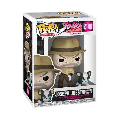 * PRÉ-RESERVA * Funko POP! Animation JoJo's Bizarre Adventure Joseph & Iggy #2146