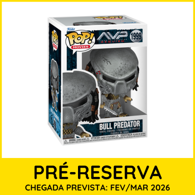 * PRÉ-RESERVA * Funko POP! Movies Aliens vs Predator Requiem Bull Predator #1999