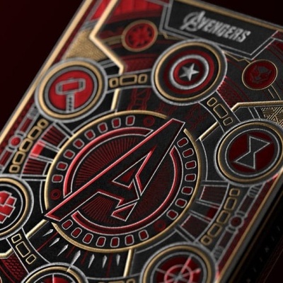 Jogo de Cartas Avengers The Infinity Saga Red Version Theory11