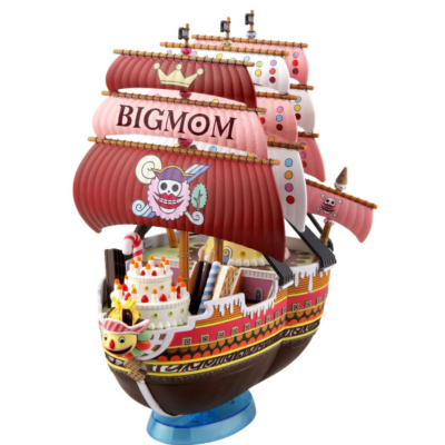 Figura Model Kit One Piece Queen Mama Chanter Ship 15cm