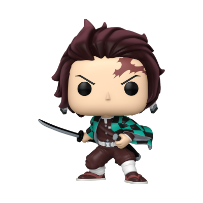 Funko POP! Animation Demon Slayer Tanjiro Kamado 10" #1805 (Jumbo Sized POP!)