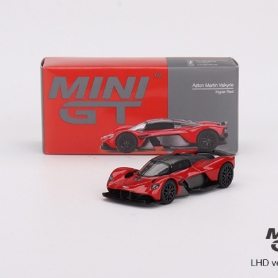 Diecast 1:64 Aston Martin Valkyrie Hyper Red - Mini GT