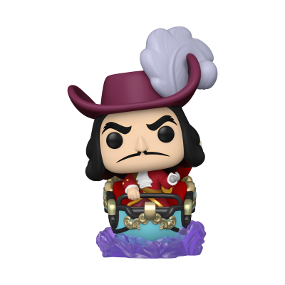 Funko POP! Rides Walt Disney World 50 Captain Hook At The Peter Pan’s Flight Attraction #109