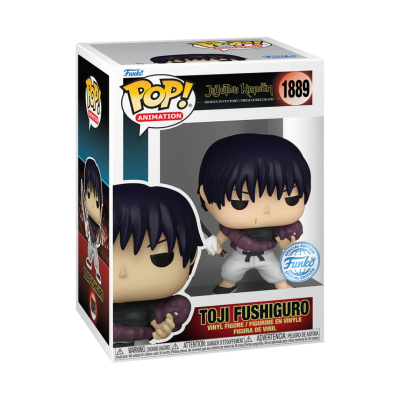 Funko POP! Animation Jujutsu Kaisen Toji Fushiguro #1889 SE Exclusive