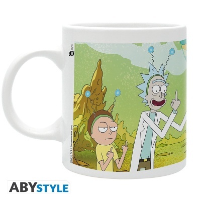 Mug Rick and Morty Peace 320ml
