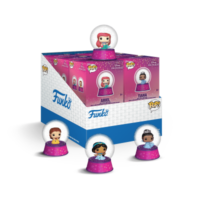 Funko Mini Globes Disney Princess (1 Un - Várias Personagens Disponíveis)