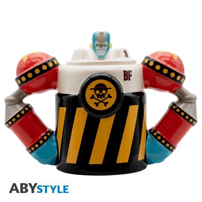 Mug 3D One Piece Iron Pirate Franky shogun 450ml