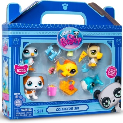 Mascotes Littlest Pet Shop Tiki Collector Set 5 Pack