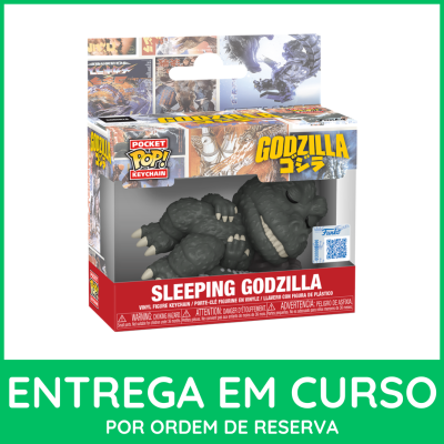 * PRÉ-RESERVA * Funko Pocket POP! Keychain Movies Godzilla Sleeping Godzilla