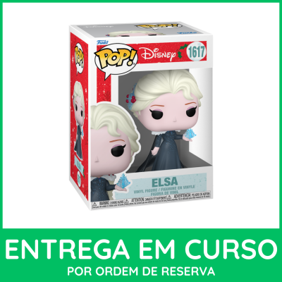 * PRÉ-RESERVA * Funko POP! Disney Holiday Princess Elsa #1617