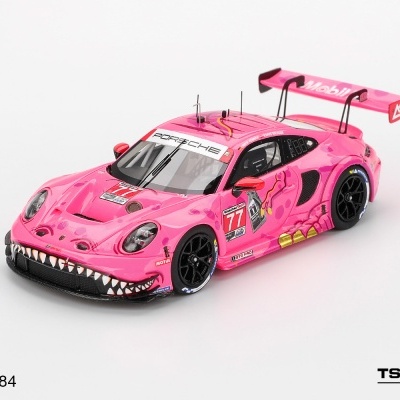 Diecast 1:43 Porsche 911 (992) GT3 R #77 GTD PRO AO Racing Detroit GP 2025 - TSM Model