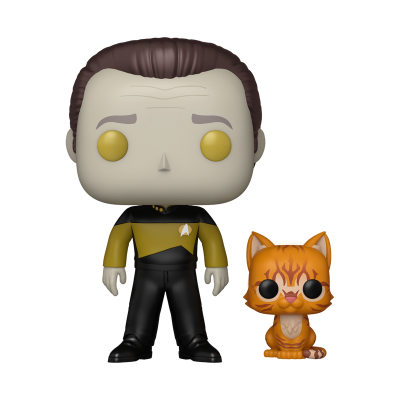 Funko POP! Television Star Trek Data with Spot #1755
