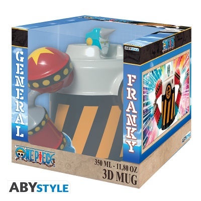 Mug 3D One Piece Iron Pirate Franky shogun 450ml