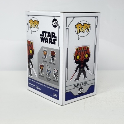 * 2ª MÃO * Funko POP! Star Wars Darth Maul #450 SE