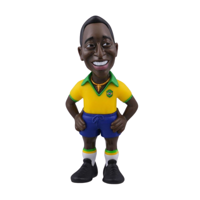Figura Minix Football Legends Pelé (Brazil 1st Kit) #110A