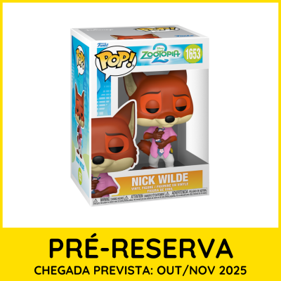 * PRÉ-RESERVA * Funko POP! Disney Zootopia 2 Nick Wilde #1653