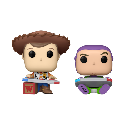 Funko POP! Disney Pixar Toy Story Woody & Buzz Lightyear 2 Pack 2024 Entertainment Expo Limited Edition