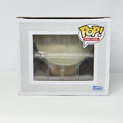 Caixa Funko Pop! Deluxe branca com janela transparente
