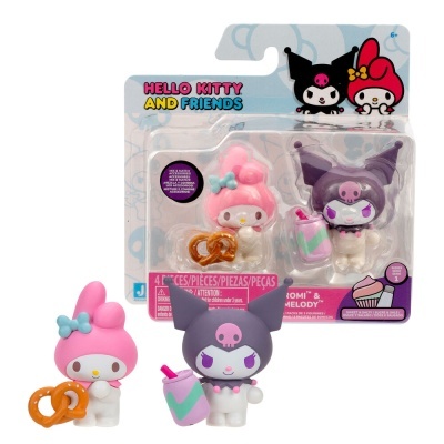Figuras Sanrio Hello Kitty And Friends Serie 1 5cm 2 Pack (1 Un - Várias Personagens Disponíveis)