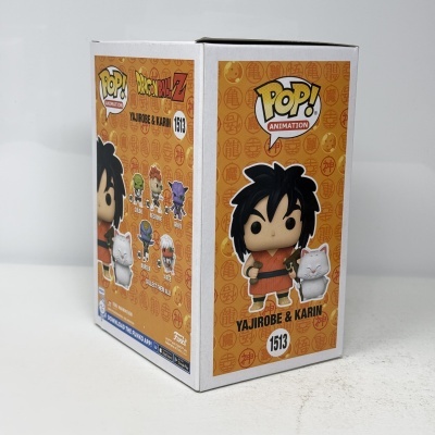 * 2ª MÃO * Funko POP! Animation Dragon Ball Z Yajirobe and Karin #1513 Entertainment Expo 2024