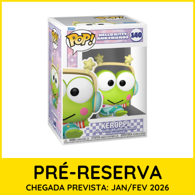 * PRÉ-RESERVA * Funko POP! Hello Kitty and Friends Keroppi (K-POP) #140
