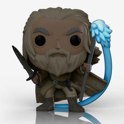 Funko POP! Movies The Lord Of The Rings Gandalf The White With Sword & Staff #1203 GITD Special Edition