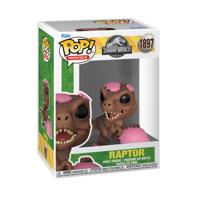 * PRÉ-RESERVA * Funko POP! Movies Jurassic World Easter Raptor #1897