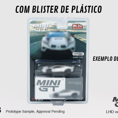 Diecast 1:64 Porsche 911 (992) GT3 R #77 GTD PRO AO Racing Petit Le Mans 2025 - Mini GT (COM BLISTER)