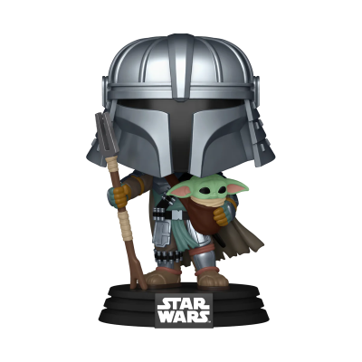 Funko POP! Star Wars Impressions Mandalorian with Grogu #772 SE